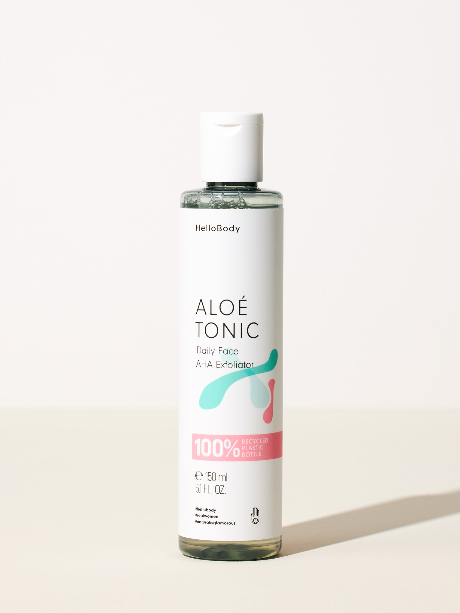 ALOÉ TONIC (PCR) Daily Face AHA Exfoliator | HelloBody – HelloBody